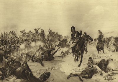 Battle of Fuentes de Onoro by Henri Louis Dupray